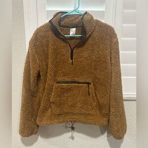 No Boundaries Jacket, fuzzy, Size Small (3-5)